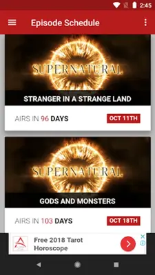 Supernatural android App screenshot 0