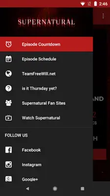 Supernatural android App screenshot 2